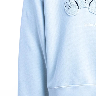 Shop Palm Angels Sweaters In Blue
