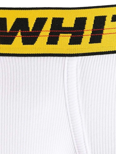 Shop Off-white Industrial Logo Waistband Briefs