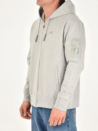 Shop A-cold-wall* Gray Logo Sweatshirt In Grey