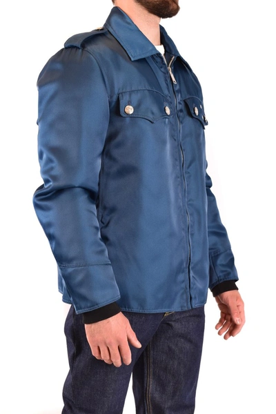 Shop Calvin Klein 205w39nyc Jackets In Blue