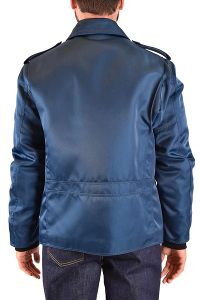 Shop Calvin Klein 205w39nyc Jackets In Blue