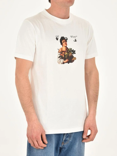 Shop Off-white White Caravaggio T-shirt