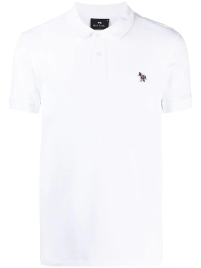 Shop Paul Smith Logo Detail Polo Shirt In Multiple Colors