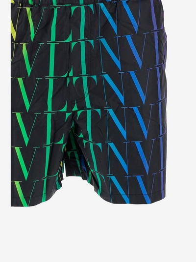 Shop Valentino Sea Clothing In Nero/vltn Times Multicolors