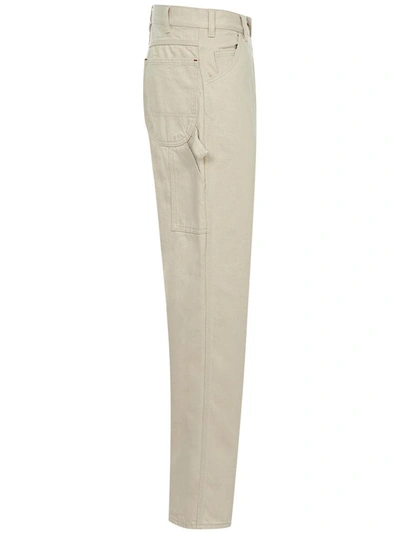 Shop Maison Margiela Jeans White