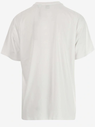 Shop Burberry T-shirts And Polos In Rosso