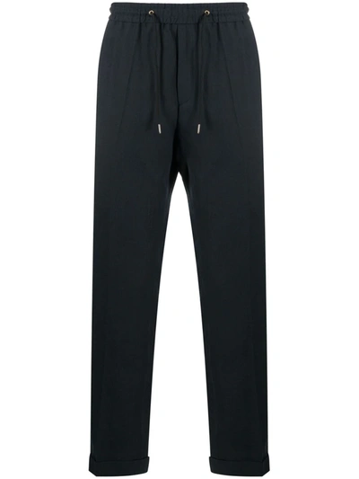 Shop Paul Smith Tapered Trousers In White
