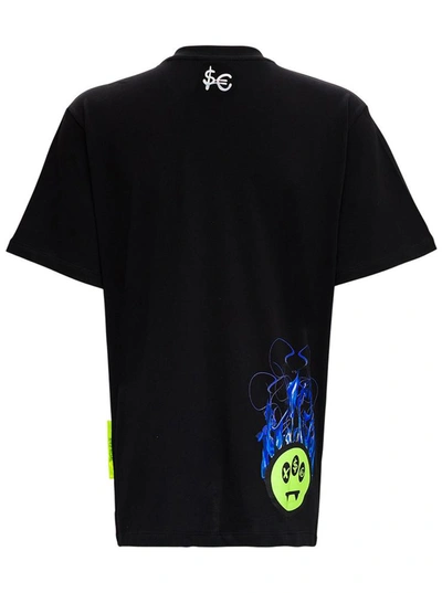 Shop Barrow Sfera Ebbasta X  Jersey T-shirt In Black