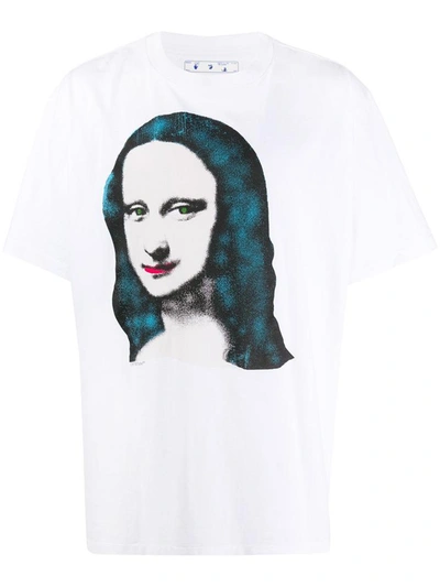 Shop Off-white Mona Lisa Oversize T-shirt