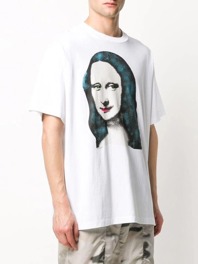 Shop Off-white Mona Lisa Oversize T-shirt