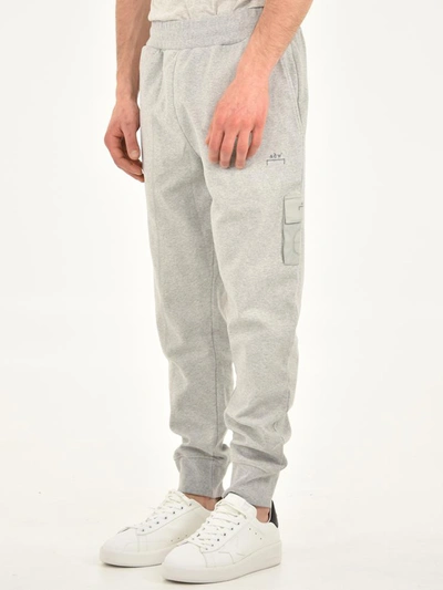Shop A-cold-wall* Black Jogging Pants In Grey