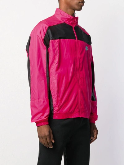 Shop Nike Vintage Patchwork Track Jacket In Pink