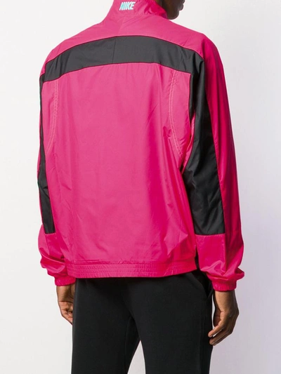 Shop Nike Vintage Patchwork Track Jacket In Pink