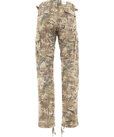 Shop Carhartt "aviator" Camouflage Pants In Beige