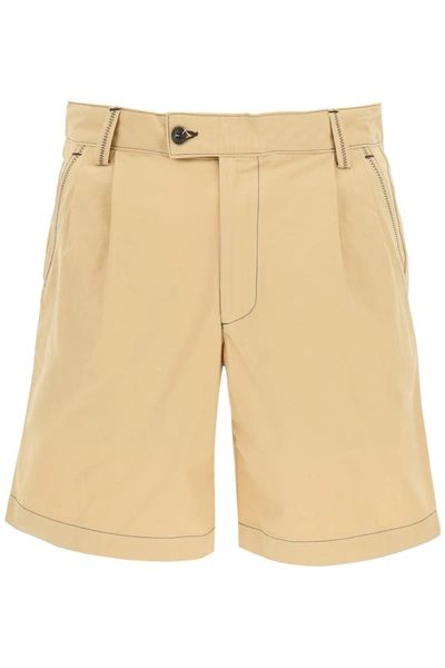 Shop Phipps Dad Shorts In Sand