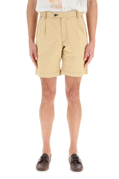 Shop Phipps Dad Shorts In Sand
