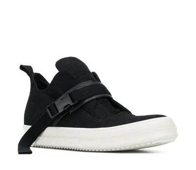 Shop Rick Owens Drkshdw Strap Island Sneakers In Black