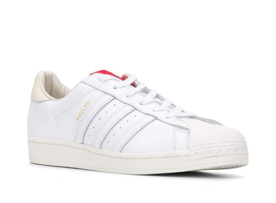 Shop Adidas Originals Adidas Adidas X 424 Shelltoe Sneakers In White