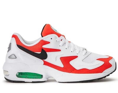 Shop Nike Air Max2 Light Habanero Red Sneakers In Multiple Colors