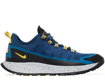 Shop Nike Acg Air Nasu Sneakers In Blue