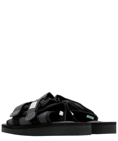 Shop Suicoke "moto-cab" Sandals In Black  