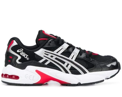 Shop Asics Gel-kayano 5 Og Black Sneakers