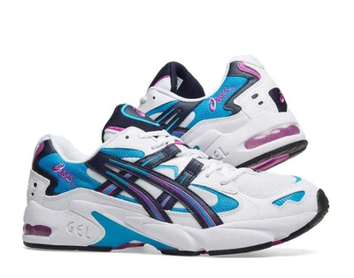 Shop Asics Gel-kayano 5 Og White/midnight Sneakers