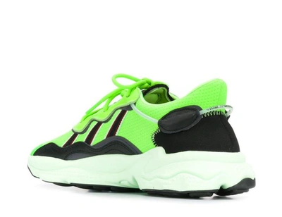 Shop Adidas Originals Adidas Ozweego Solar Green Sneakers
