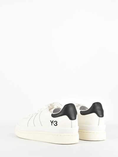 Shop Adidas Y3 Sneakers Y-3 Hicho In White