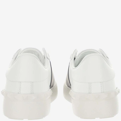 Shop Valentino Sneakers In Bianco/nero/bianco