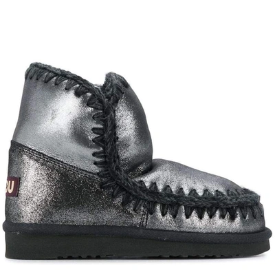 Shop Mou Eskimo 18 Boots In Black