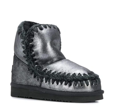 Shop Mou Eskimo 18 Boots In Black