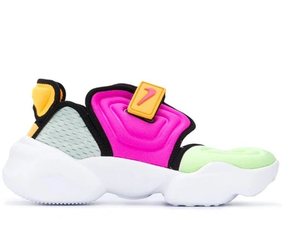 Shop Nike Aqua Rift Barely Volt/fire Pink Sneakers In Multiple Colors