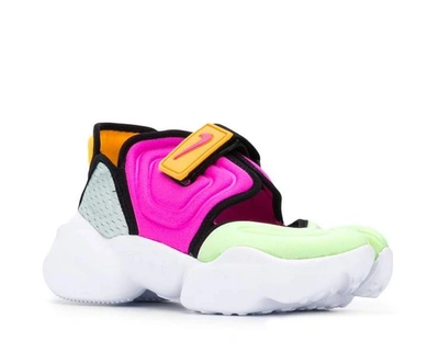 Shop Nike Aqua Rift Barely Volt/fire Pink Sneakers In Multiple Colors