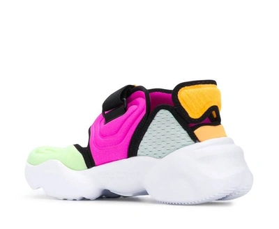 Shop Nike Aqua Rift Barely Volt/fire Pink Sneakers In Multiple Colors