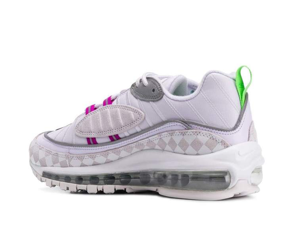 Nike Air Max 98 Barely Grape Sneakers In White | ModeSens