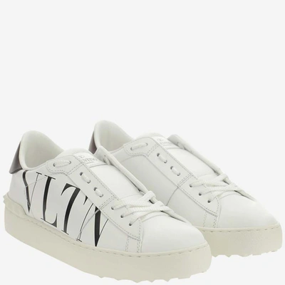 Shop Valentino Sneakers In Bianco