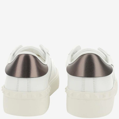 Shop Valentino Sneakers In Bianco