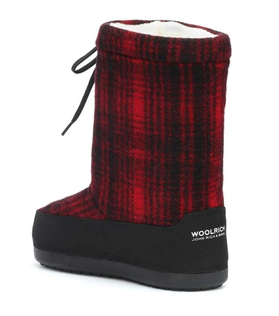 Shop Woolrich Arctic Snow Wool Eskimo Boots In Multiple Colors