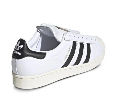 Shop Adidas Originals Adidas Adidas Superstar Laceless Sneakers In White