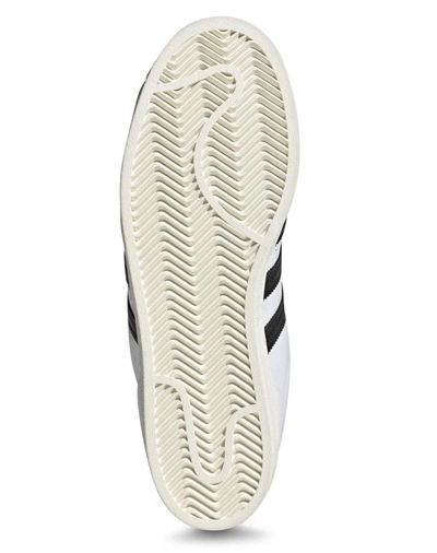 Shop Adidas Originals Adidas Adidas Superstar Laceless Sneakers In White