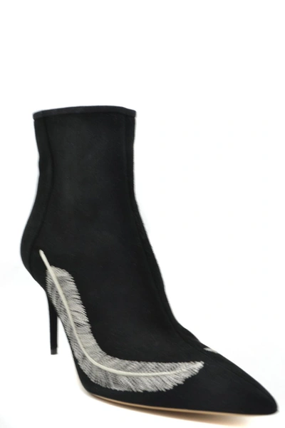 Shop Charlotte Olympia Bootie In Black