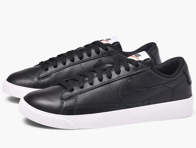 Shop Nike Blazer Low Le Black Sneakers