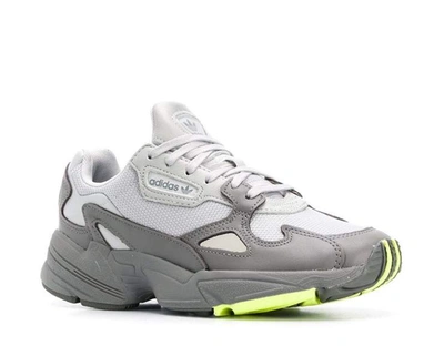 Shop Adidas Originals Adidas Falcon Sneakers In Grey