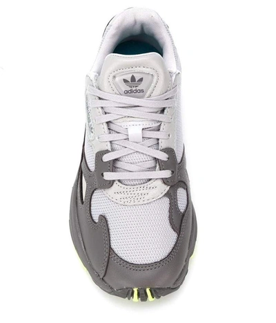 Shop Adidas Originals Adidas Falcon Sneakers In Grey
