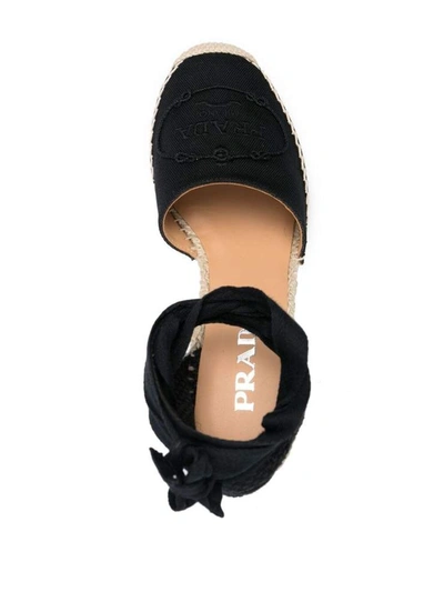 Shop Prada Sandals Black