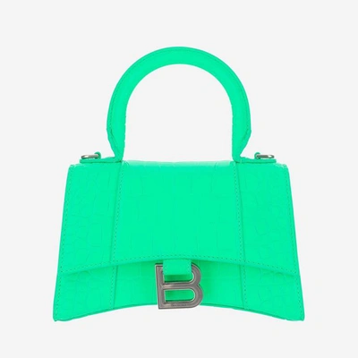 Shop Balenciaga Bags In Fluo Green