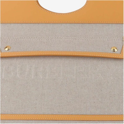 Shop Burberry Bags In Soft Fawn Warm Sand