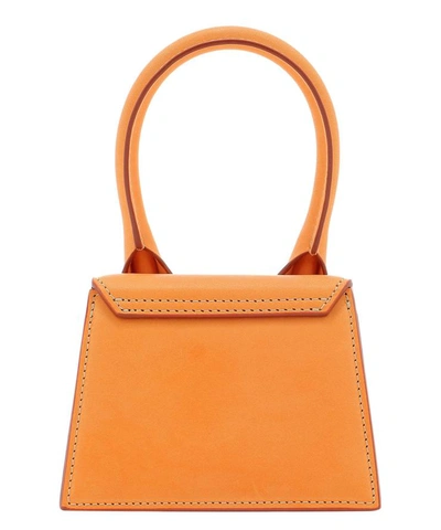 Shop Jacquemus "le Chiquito" Handbag In Orange