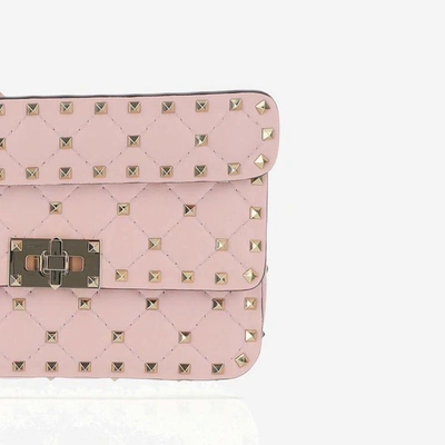 Shop Valentino Bags In Rose Quartz